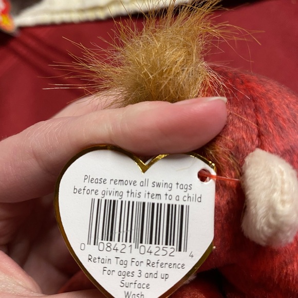 SCHWEETHEART beanie baby 1999 rare with errors - Picture 5 of 8